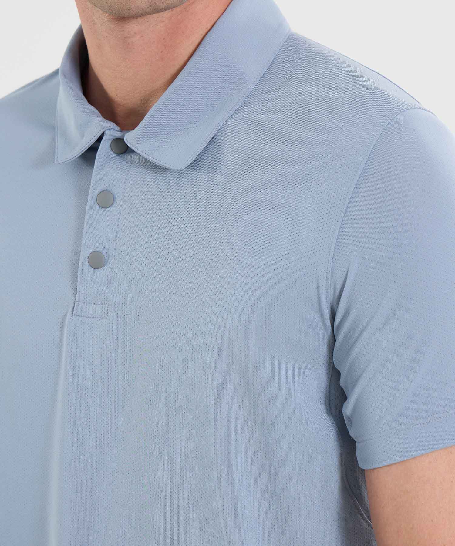 Polo Para Hombre GrisClaro