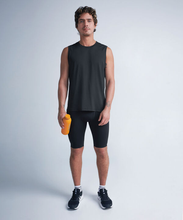 Camiseta Para Hombre Negro image number null
