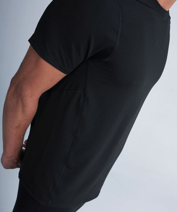 Camiseta Para Hombre Negro