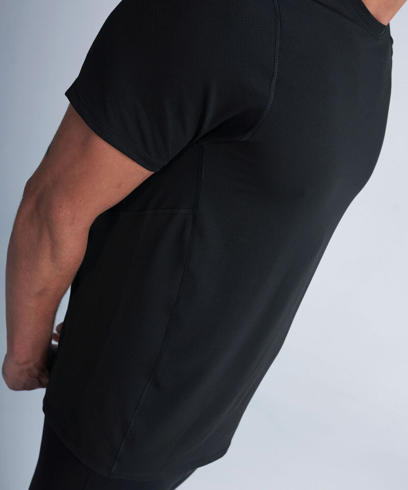 Camiseta Para Hombre Negro