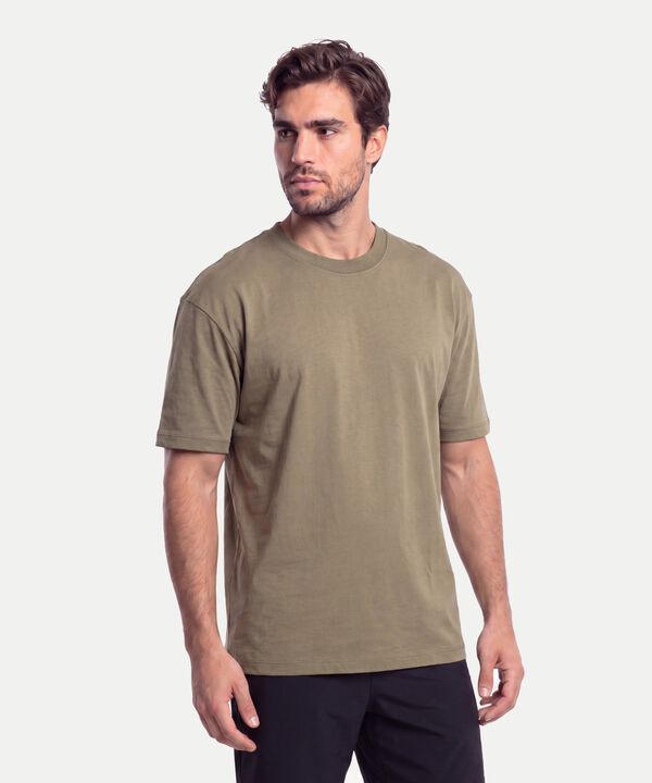 Camiseta Para Hombre Verde image number null