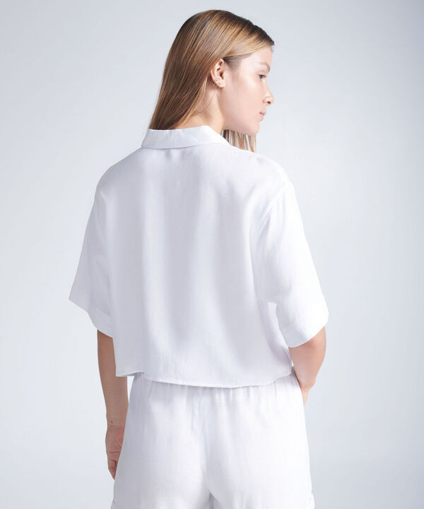 Camisa Para Mujer Blanco image number null