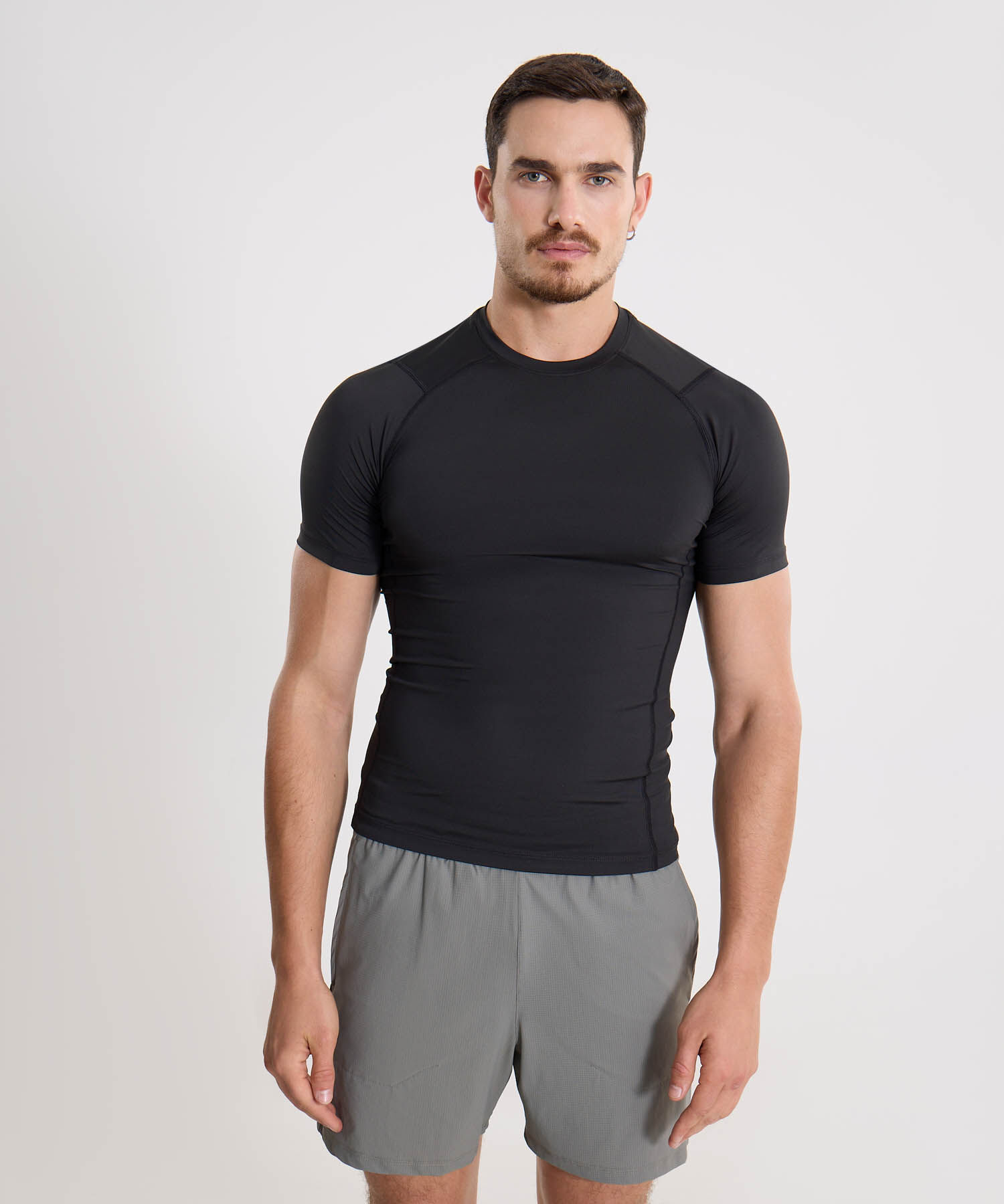 Camiseta Para Hombre Negro