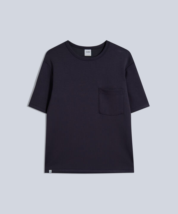 Camiseta Para Hombre AzulOscuro
