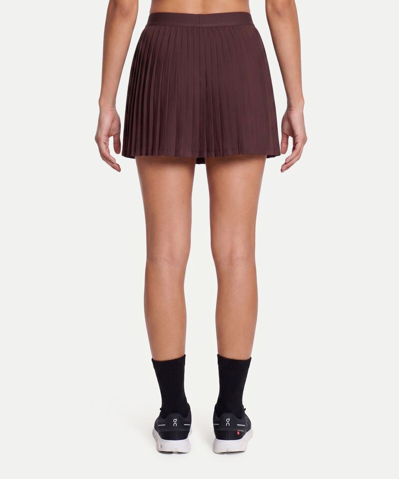 Falda Para Mujer Cafe