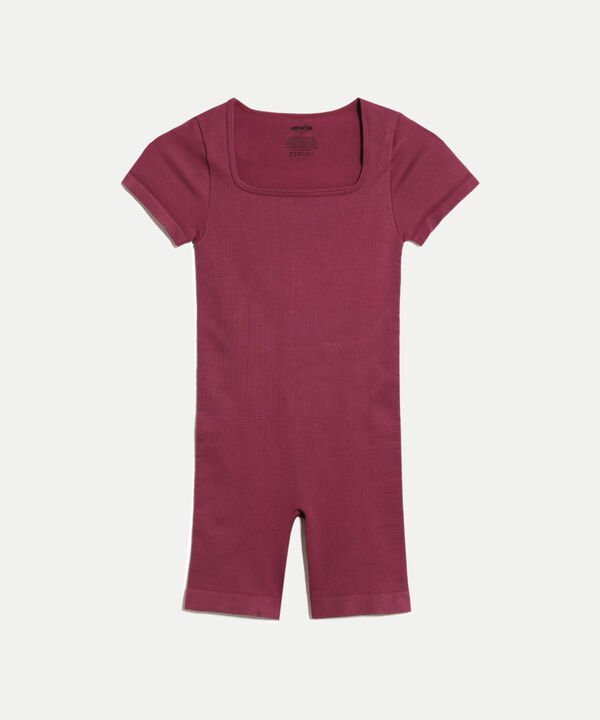 Enterizo Para Mujer Fucsia image number null
