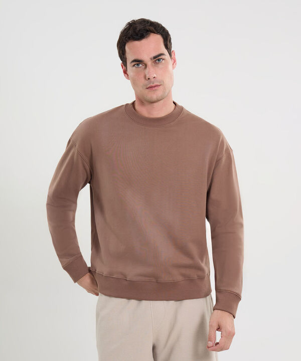 Buzo Para Hombre Cafe image number null