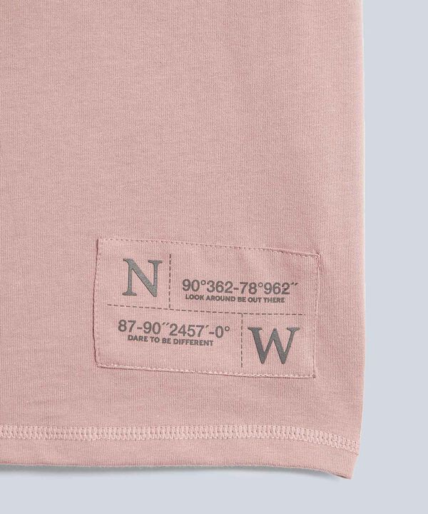 Camiseta Para Hombre Rosado image number null
