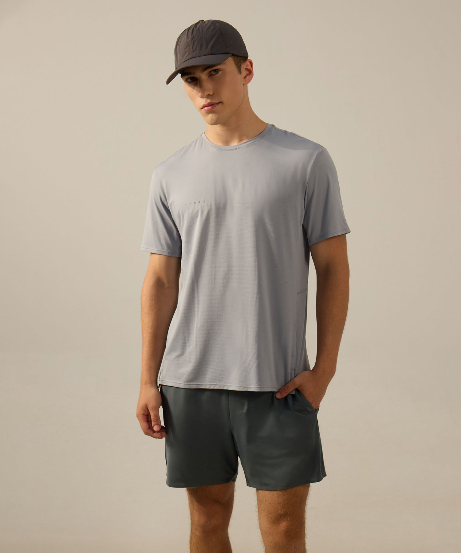 Bermuda Para Hombre Gris