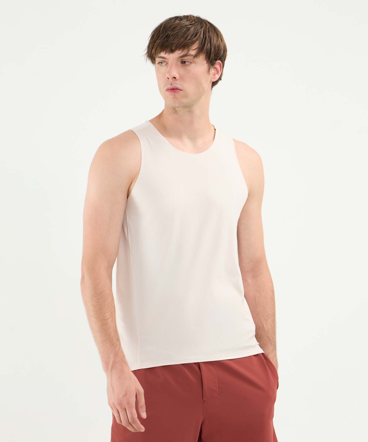 Camiseta Para Hombre Beige