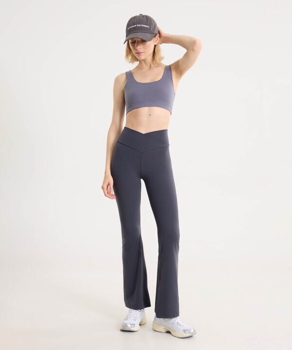 Leggins Para Mujer GrisOscuro image number null