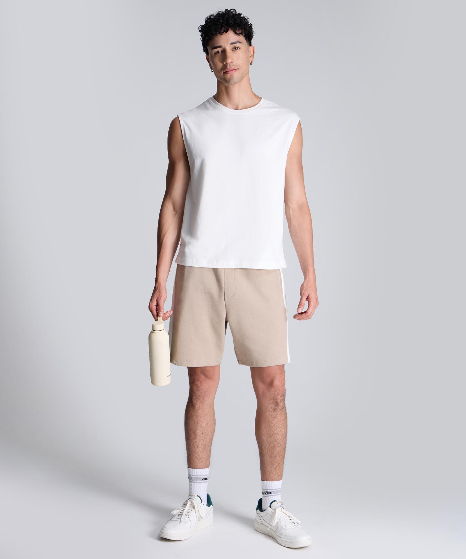 Camiseta Para Hombre Marfil
