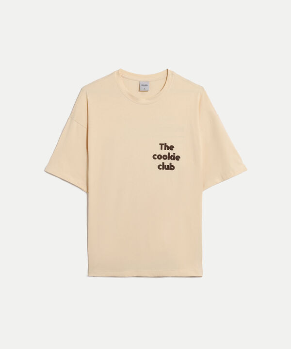 Camiseta Para Hombre Crema image number null