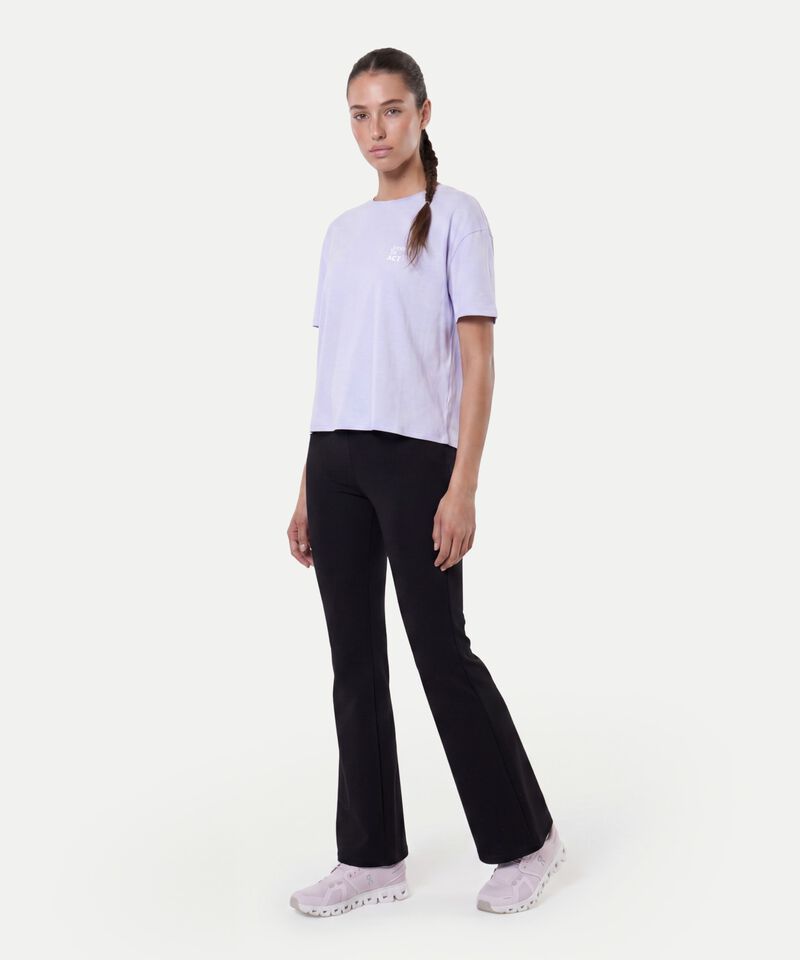 Camiseta Para Mujer Lila