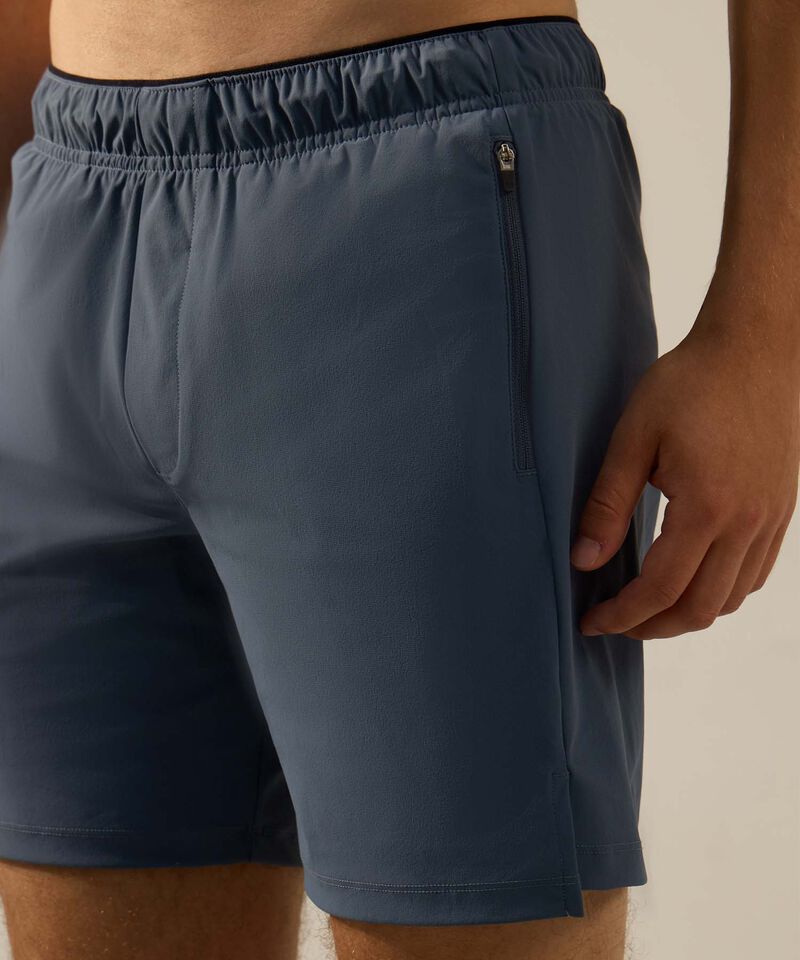 Bermuda Para Hombre AzulMedio