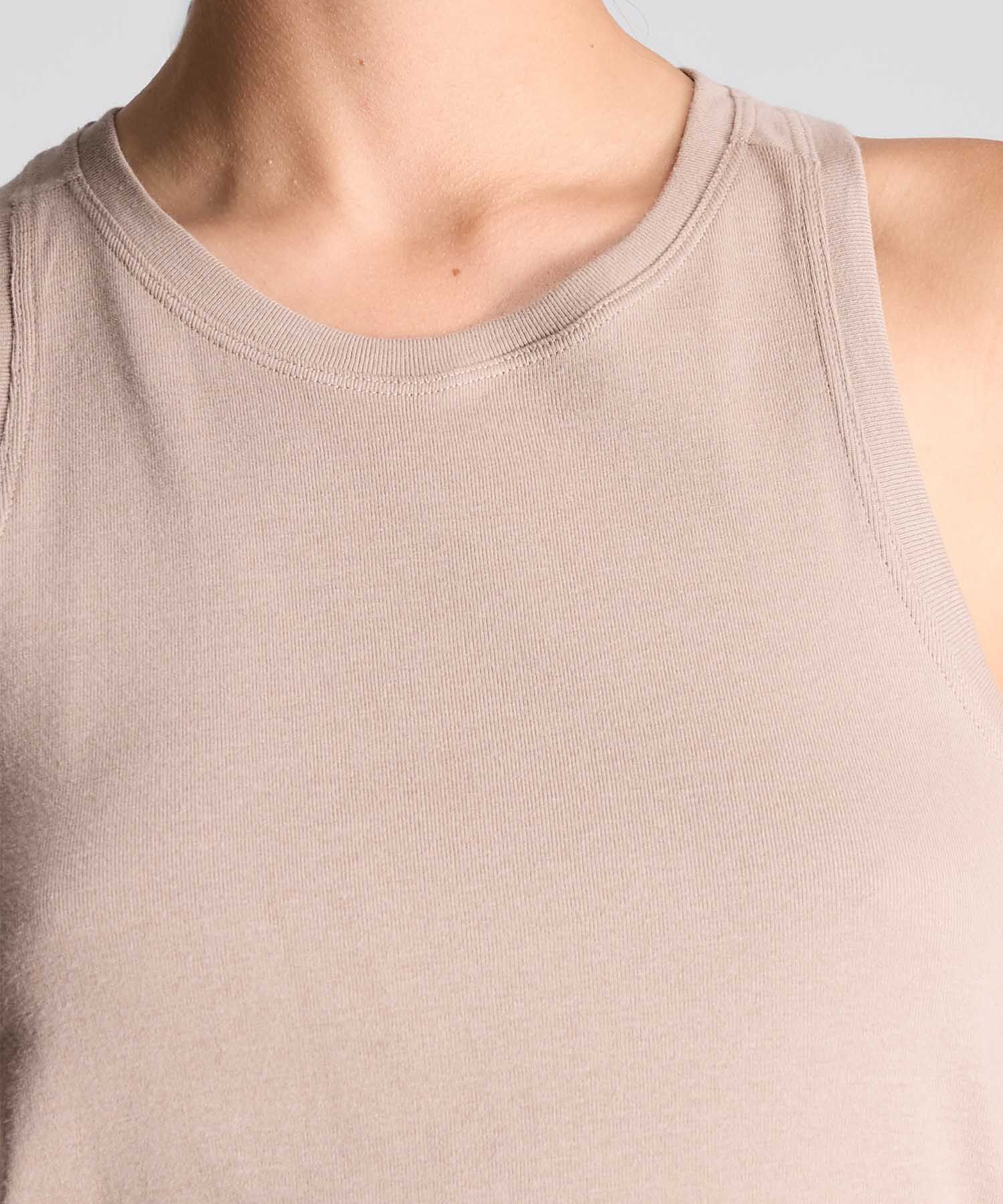 Camiseta Para Mujer Beige