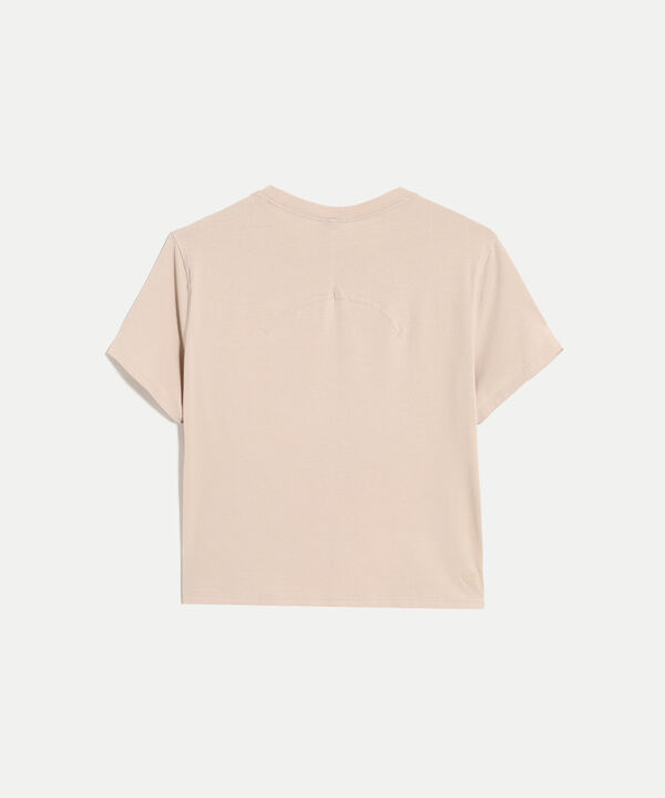 Camiseta Para Mujer Crema image number null