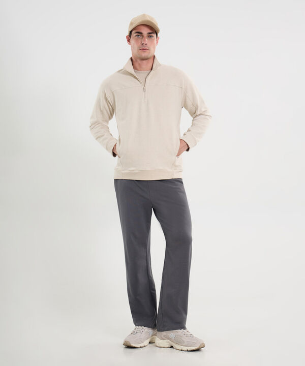 Buzo Para Hombre Beige image number null