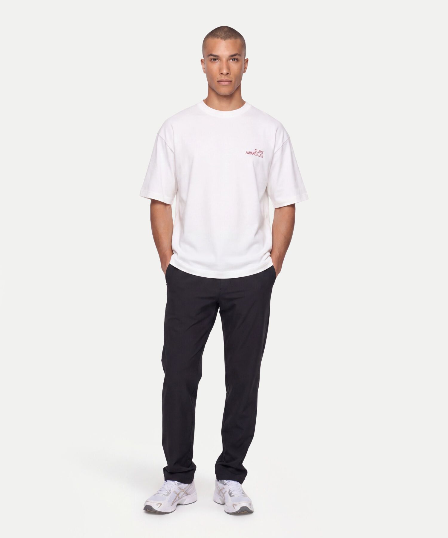 Camiseta Para Hombre Blanco