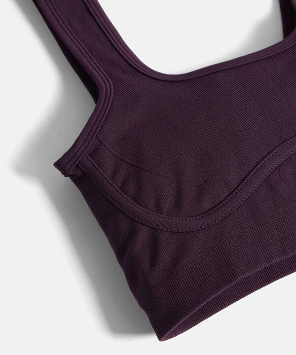 Top Para Mujer Morado image number null