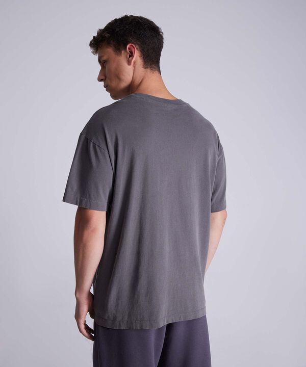 Camiseta Para Hombre GrisOscuro image number null