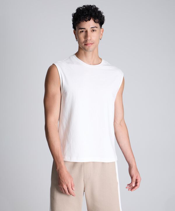 Camiseta Para Hombre Marfil image number null