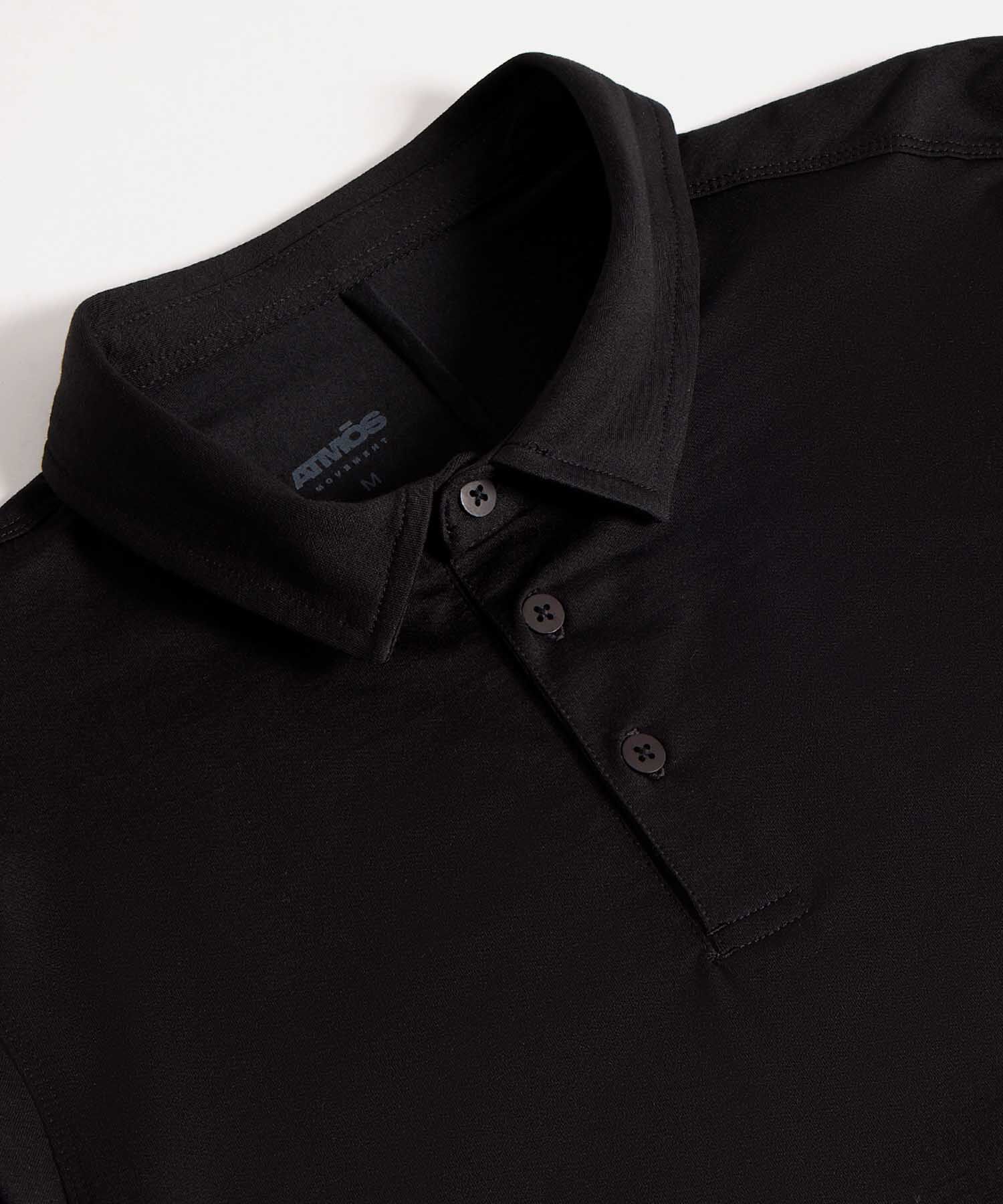 Polo Para Hombre Negro