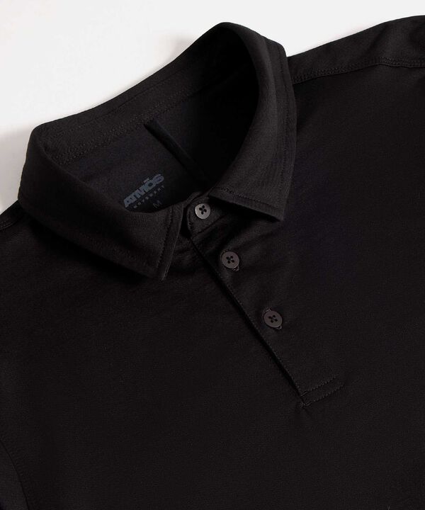 Polo Para Hombre Negro
