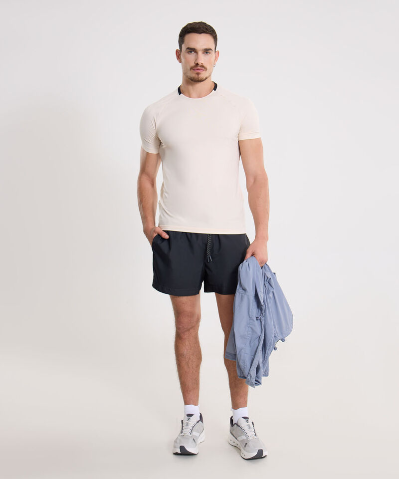 Camiseta Para Hombre Crema