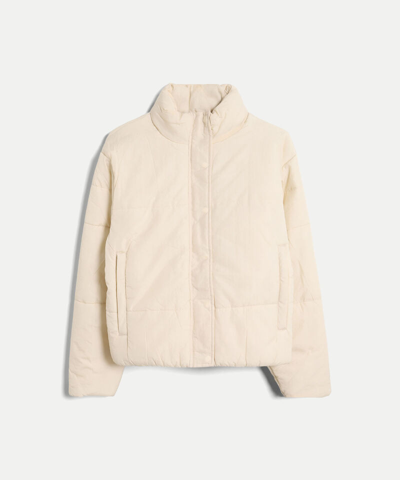 Chaqueta Para Mujer Crema