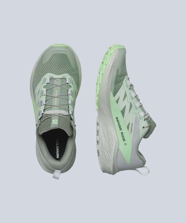Tenis Salomon Para Mujer Verde image number null