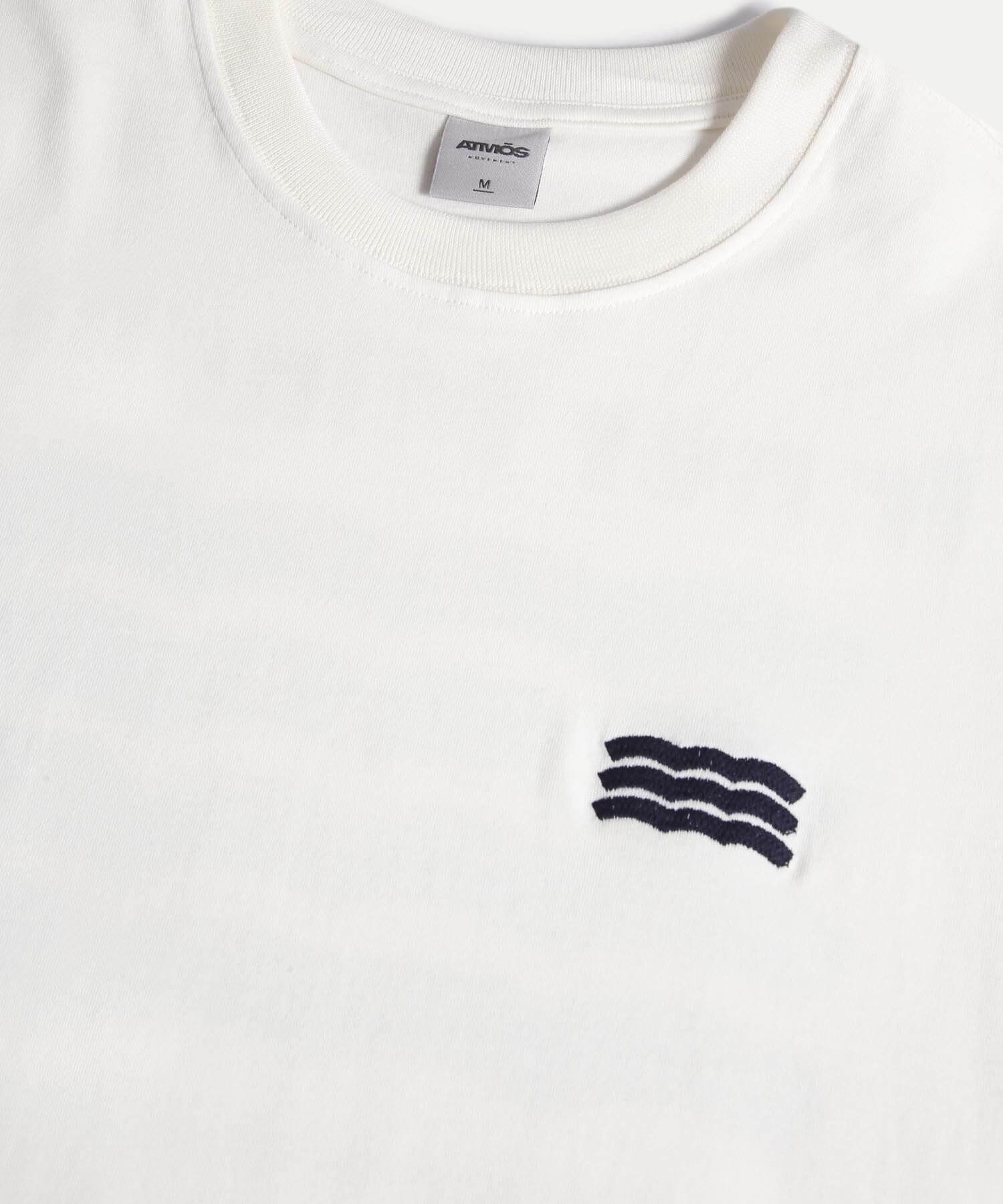 Camiseta Para Hombre Blanco