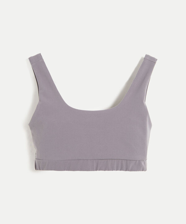 Top Para Mujer Gris image number null