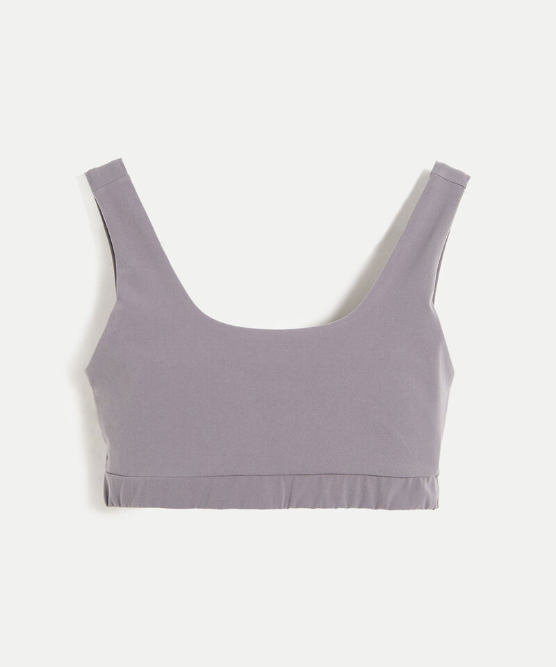 Top Para Mujer Gris