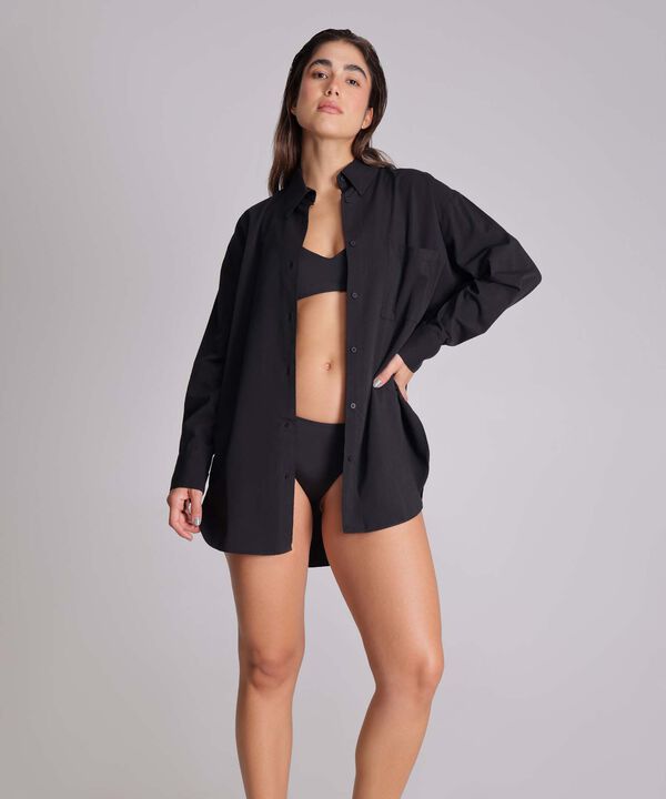 Camisa Para Mujer Negro image number null