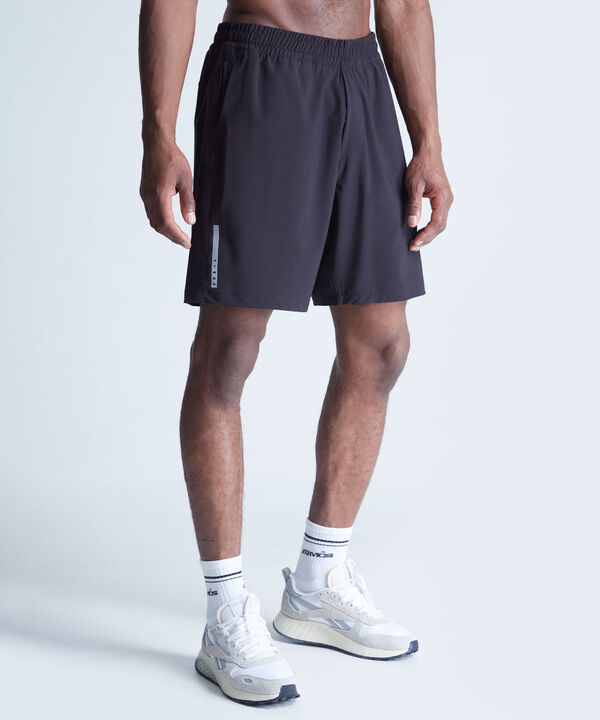Bermuda Para Hombre Negro image number null