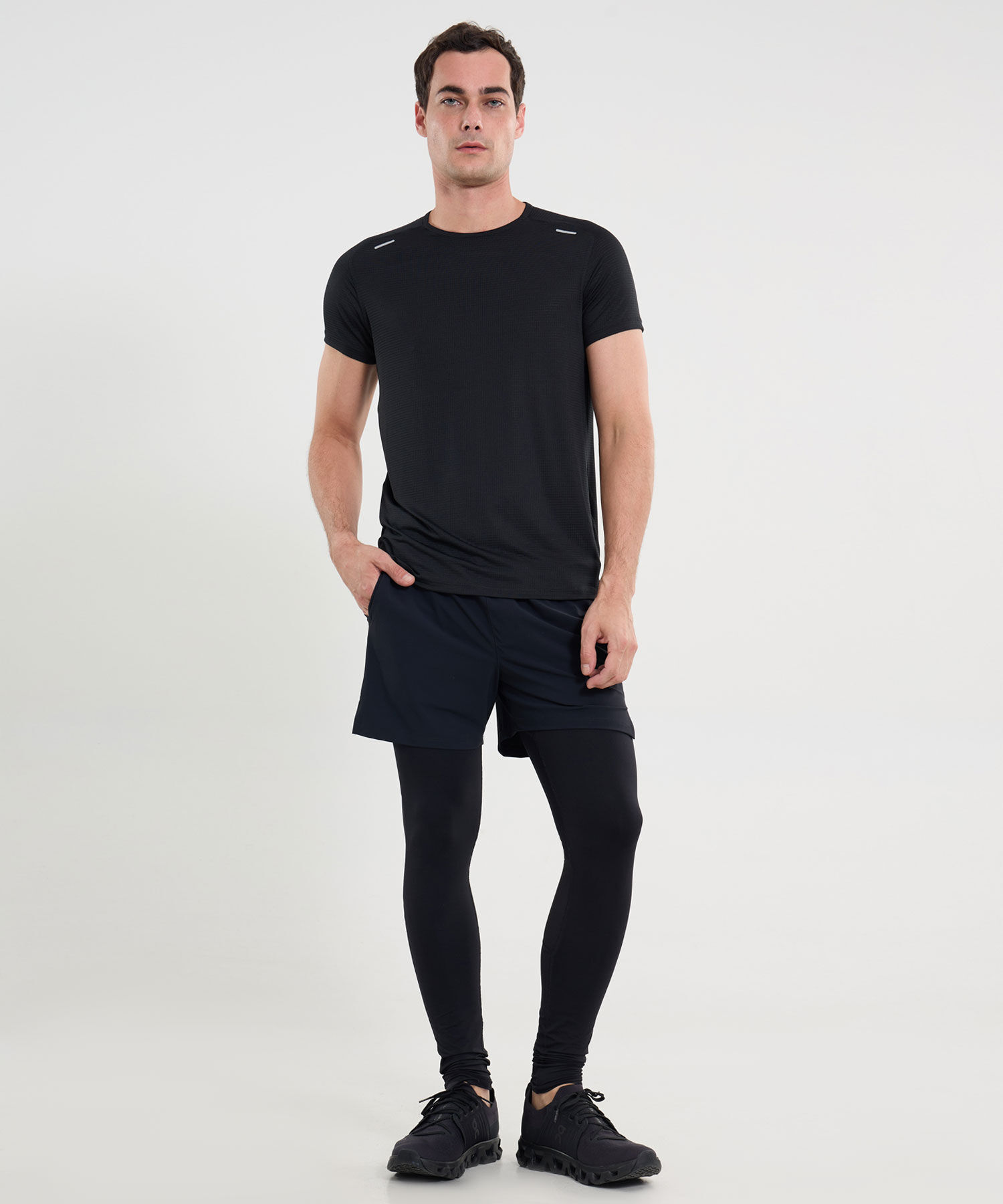 Leggins Para Hombre Negro