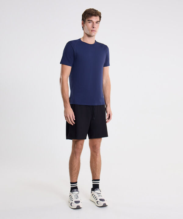 Camiseta Para Hombre AzulOscuro