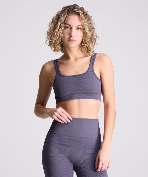 Top Para Mujer GrisOscuro image number null