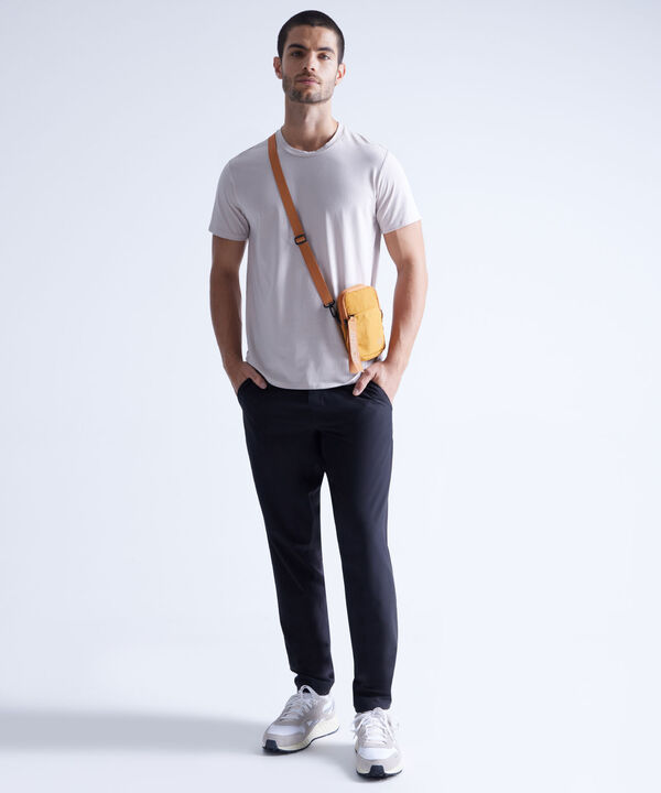 Camiseta Para Hombre Beige image number null