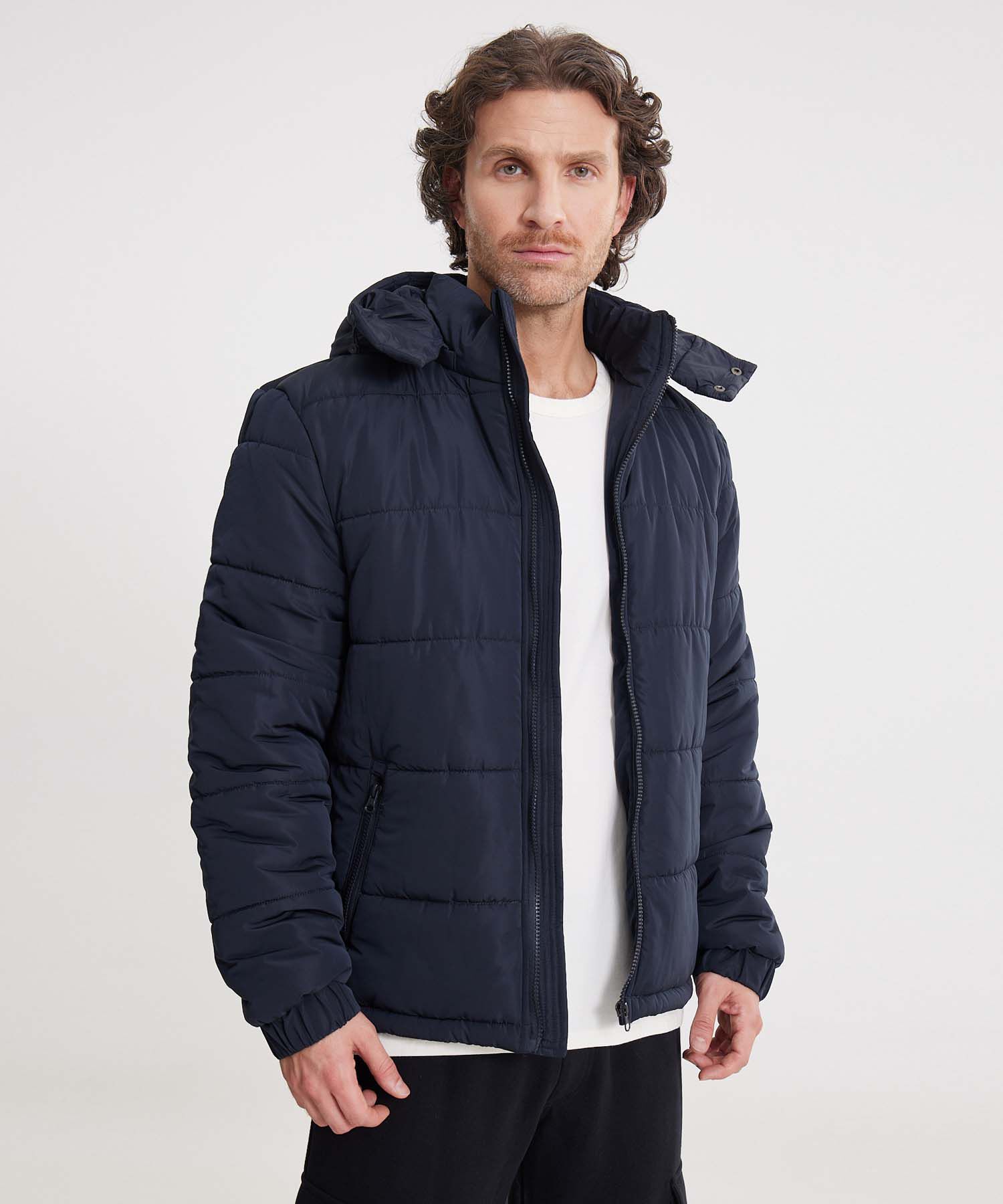 Chaqueta Para Hombre Negro