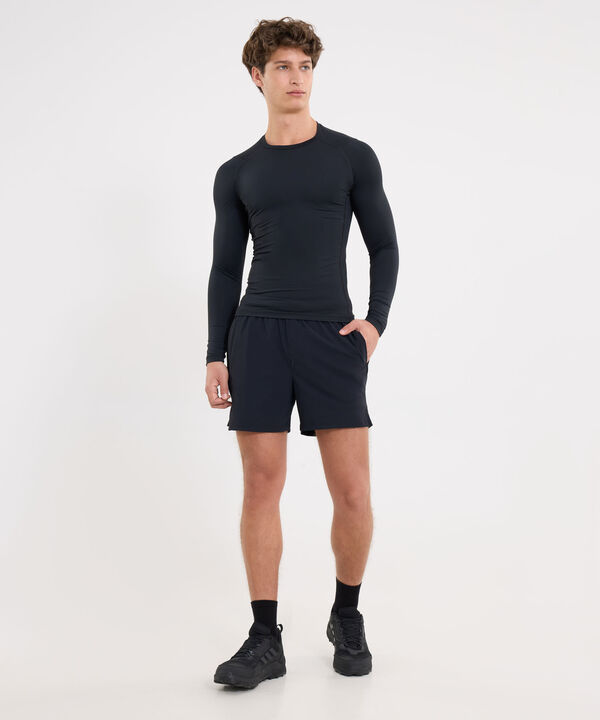 Camiseta Para Hombre Negro image number null