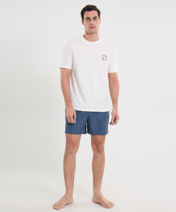 Short Para Hombre Azul image number null