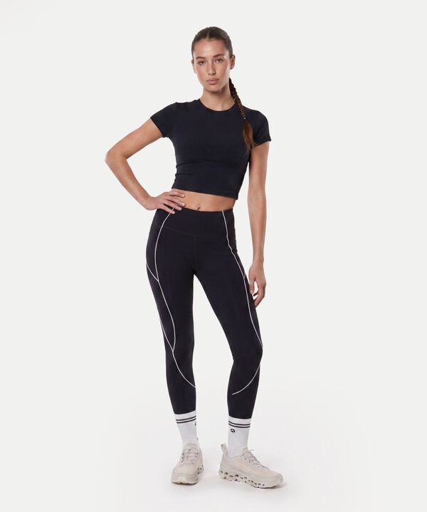 Camiseta Para Mujer Negro