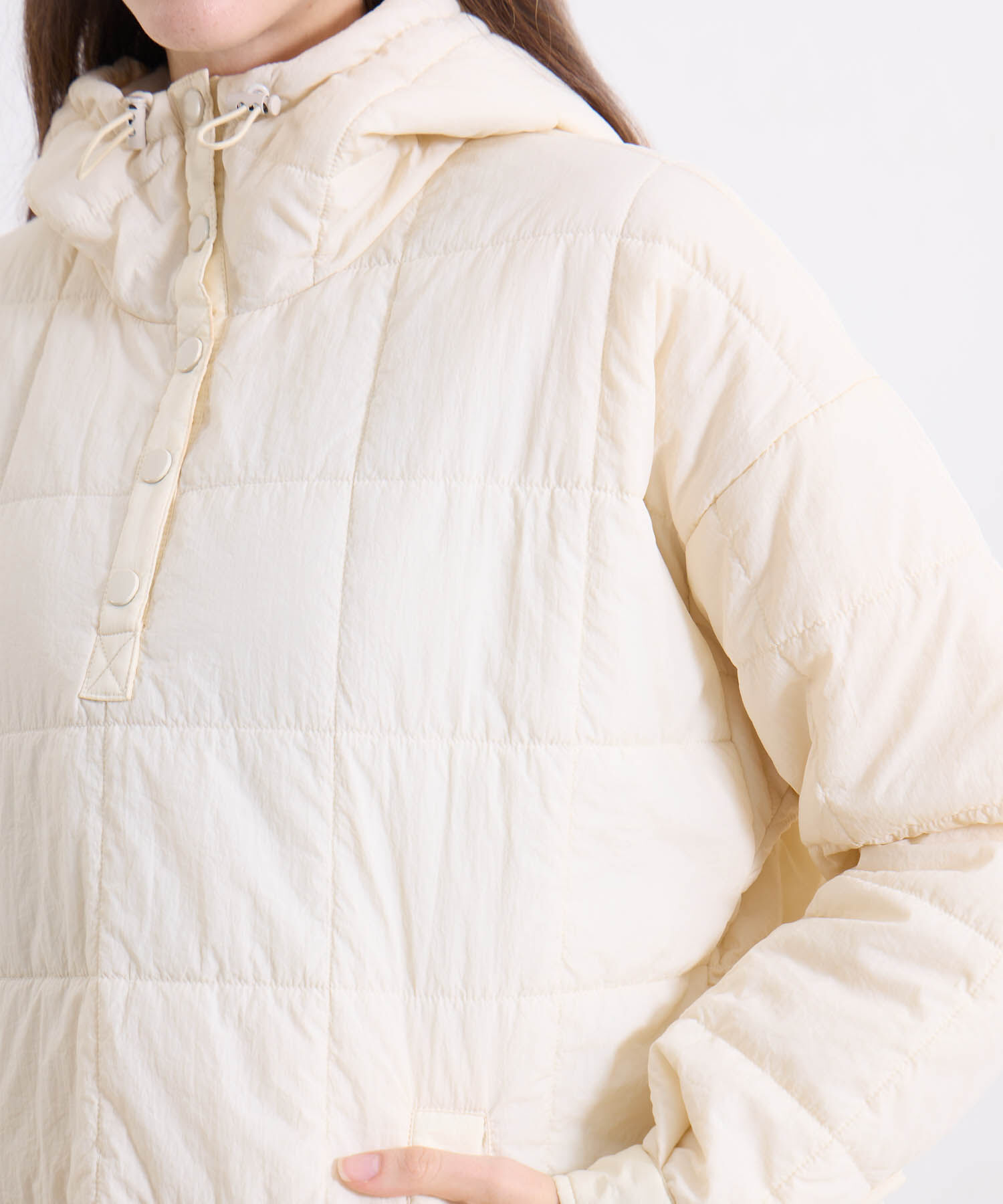 Chaqueta Para Mujer Crema