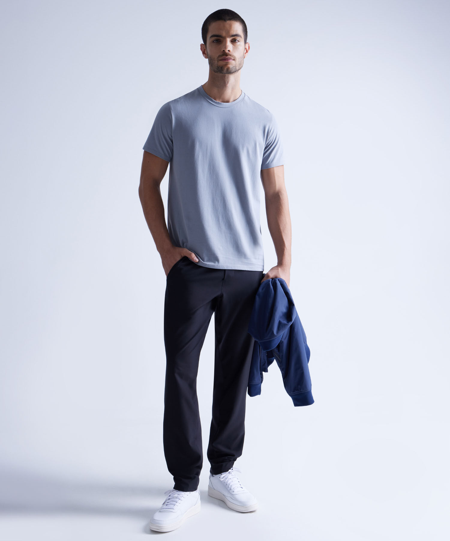Camiseta Para Hombre Gris