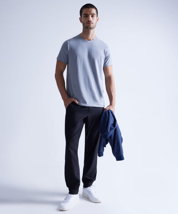 Camiseta Para Hombre Gris image number null