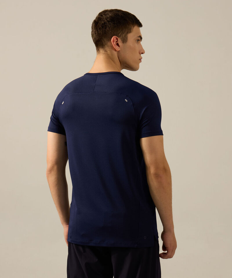 Camiseta Para Hombre AzulOscuro