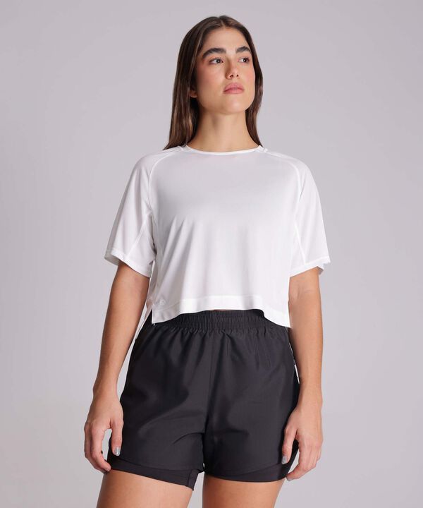 Camiseta Para Mujer Marfil image number null