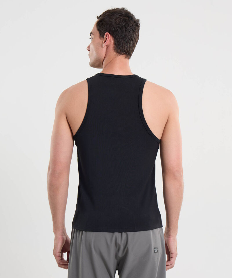 Camiseta Para Hombre Negro